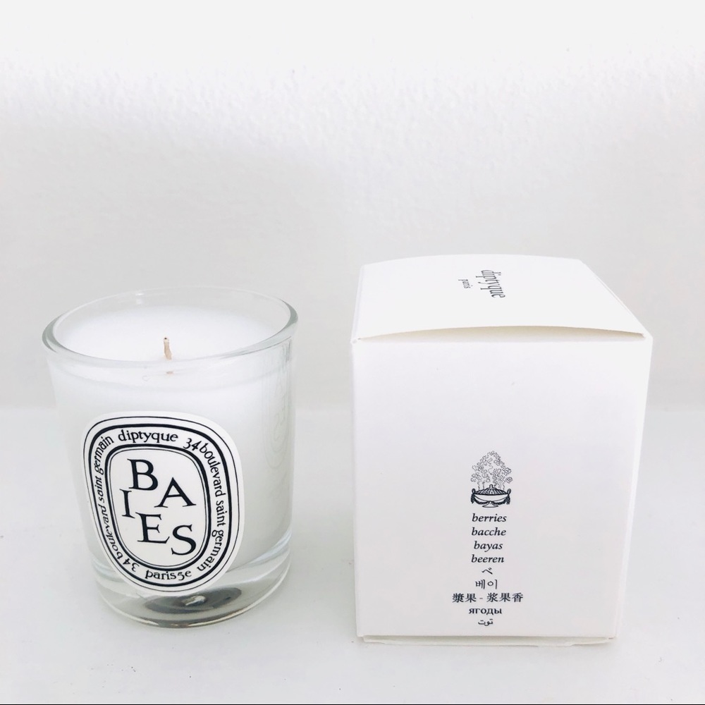 Diptyque Mini Travel Candle - BAIES - Picture 2 of 3